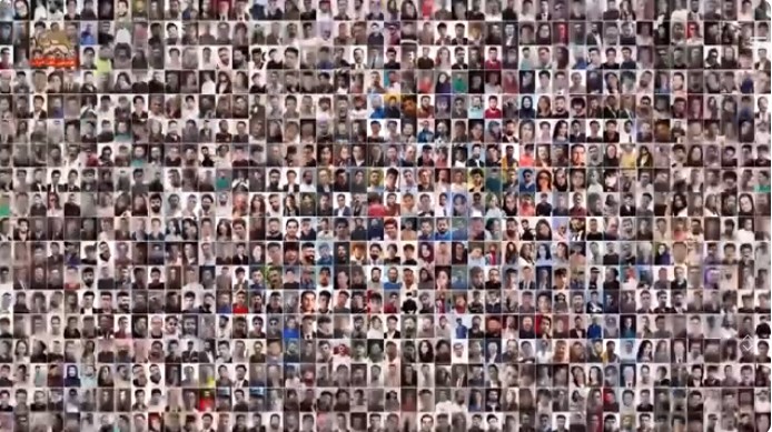 چهلم شهیدان قیام 404؛ وقتی که اشکها شعله می‌شوند